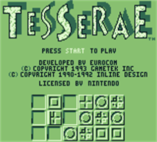 Tesserae - Screenshot - Game Title Image