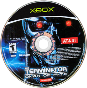 The Terminator: Dawn of Fate - Disc Image