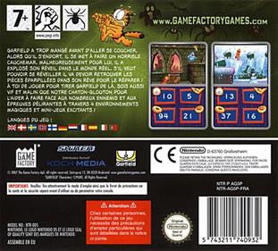 Garfield's Nightmare - Box - Back Image