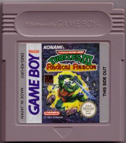 Teenage Mutant Ninja Turtles III: Radical Rescue - Cart - Front Image