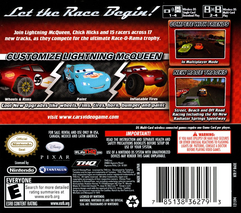 Cars Race O Rama Ds Download - Colaboratory