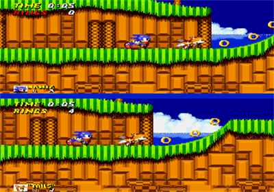 Sonic The Hedgehog 2 VS - Screenshot - Gameplay Image