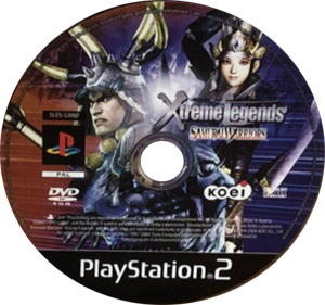 Samurai Warriors: Xtreme Legends - Disc Image