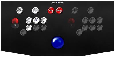 Fighting Vipers 2 - Arcade - Controls Information Image