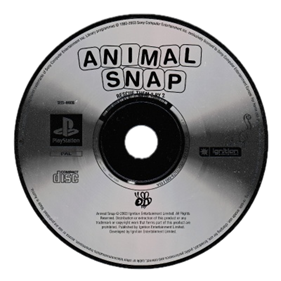 Animal Snap: Rescue Them 2 By 2 - Disc Image
