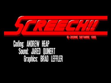 Screech - Screenshot - Game Title Image