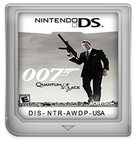 007: Quantum of Solace - Fanart - Cart - Front