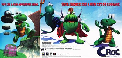 Croc: Legend of the Gobbos - Advertisement Flyer - Front Image