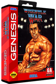 Wrestle War - Box - 3D Image