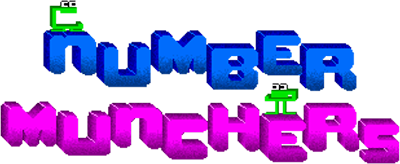 Number Munchers - Clear Logo Image