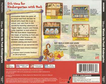 Winnie the Pooh: Kindergarten - Box - Back Image