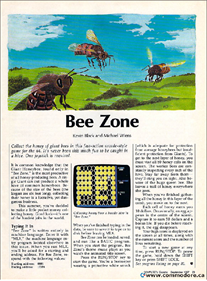 Bee Zone - Advertisement Flyer - Front