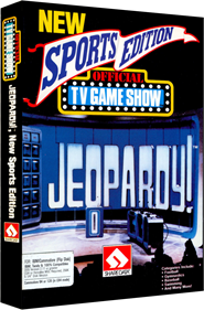 Jeopardy! New Sports Edition - Box - 3D Image