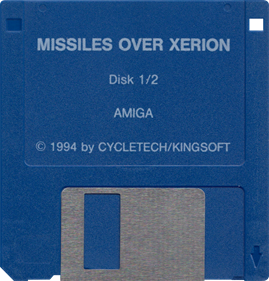 Missiles over Xerion - Disc Image