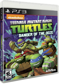 Teenage Mutant Ninja Turtles: Danger of the Ooze - Box - 3D Image