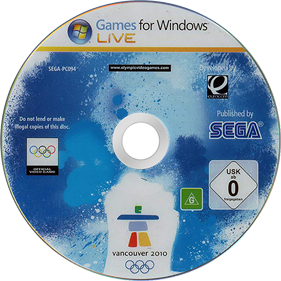 Vancouver 2010 - Disc Image