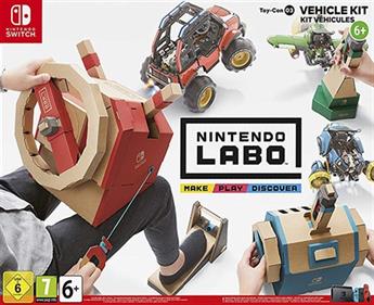 Nintendo Labo: Toy-Con 03: Vehicle Kit - Box - Front Image