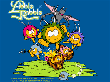 Libble Rabble - Screenshot - Game Title Image