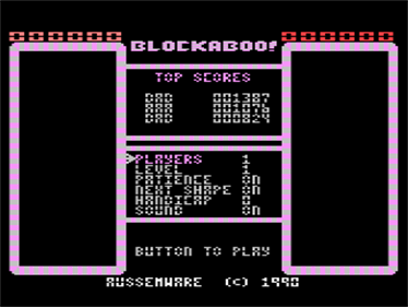 Blockaboo! - Screenshot - Game Title Image