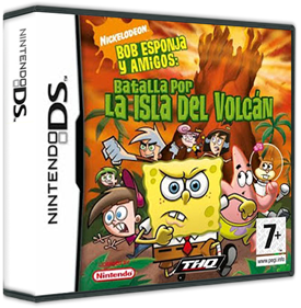 Nicktoons Battle for Volcano Island - Box - 3D Image