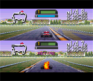 Super F1 Circus Gaiden - Screenshot - Gameplay Image