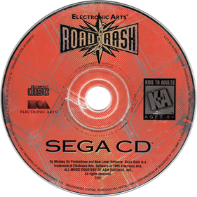 Road Rash - Disc Image