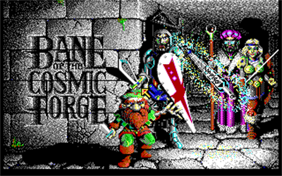 Wizardry 6: Bane of the Cosmic Forge - Screenshot - Game Title Image