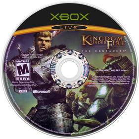 Kingdom Under Fire: The Crusaders - Disc Image
