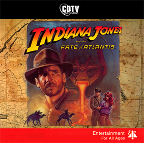 Indiana Jones and the Fate of Atlantis - Fanart - Box - Front