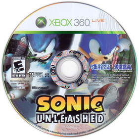Sonic Unleashed - Disc Image