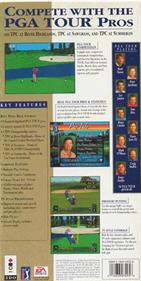 PGA Tour 96 - Box - Back Image