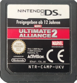 Marvel: Ultimate Alliance 2 - Cart - Front Image