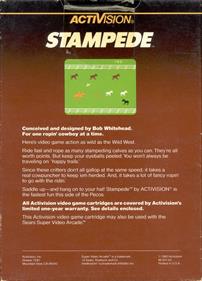 Stampede - Box - Back Image