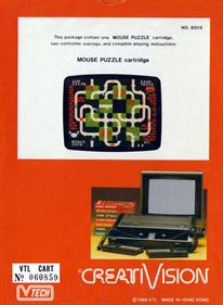 Mouse Puzzle - Box - Back Image
