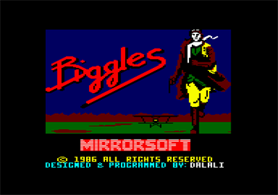 Biggles - Screenshot - Game Title Image