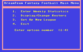 Dream Team Fantasy Football
