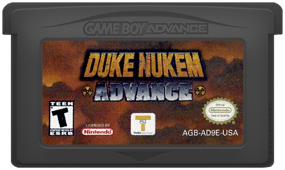 Duke Nukem Advance - Cart - Front Image