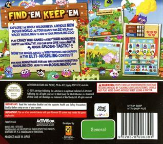 Moshi Monsters: Moshling Zoo - Box - Back Image