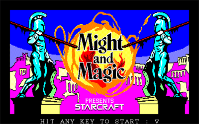 Might and Magic: Book One: Secret of the Inner Sanctum - Screenshot - Game Title Image