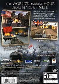 Call of Duty: Finest Hour - Box - Back Image
