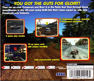 Sega Rally 2: Sega Rally Championship - Box - Back Image
