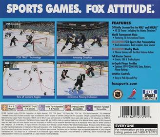 NHL Championship 2000 - Box - Back Image