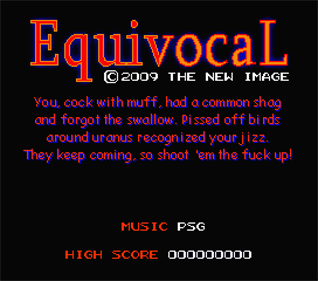 Equivocal - Screenshot - Game Title Image