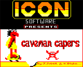 Caveman Capers - Screenshot - Game Title Image