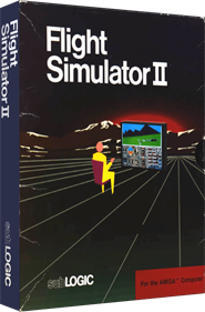 Flight Simulator II - Box - 3D Image
