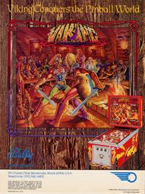 Viking (Bally) - Advertisement Flyer - Back Image