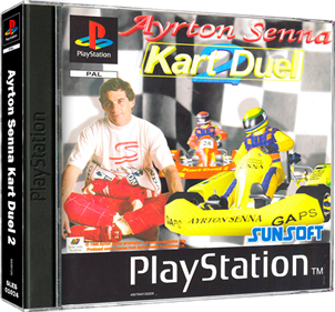 Ayrton Senna Kart Duel 2 - Box - 3D Image
