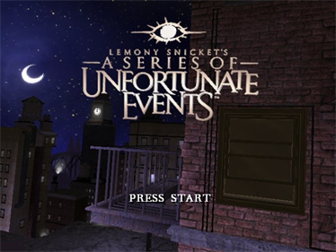 Lemony Snicket's A Series of Unfortunate Events - Screenshot - Game Title Image