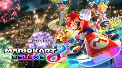 Mario Kart 8 Deluxe - Screenshot - Game Title Image