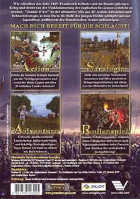 Wars & Warriors: Joan of Arc - Box - Back Image